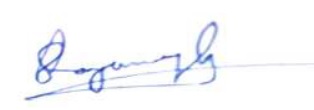 Supratik Rayamajhi, MD Signature